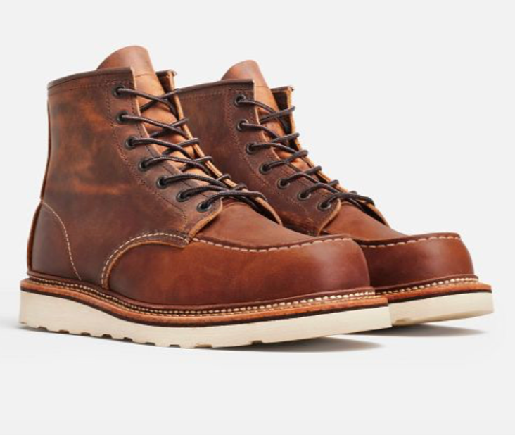 Red Wing Heritage Men's 1907 Iconic Classic 6 Inch Moccasin Toe Casual Boot