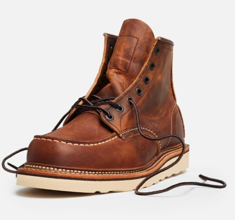 Red Wing Heritage Men's 1907 Iconic Classic 6 Inch Moccasin Toe Casual Boot