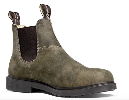 Redback Whistler Soft Toe Chelsea Boot — Iron Bark (RWIB)