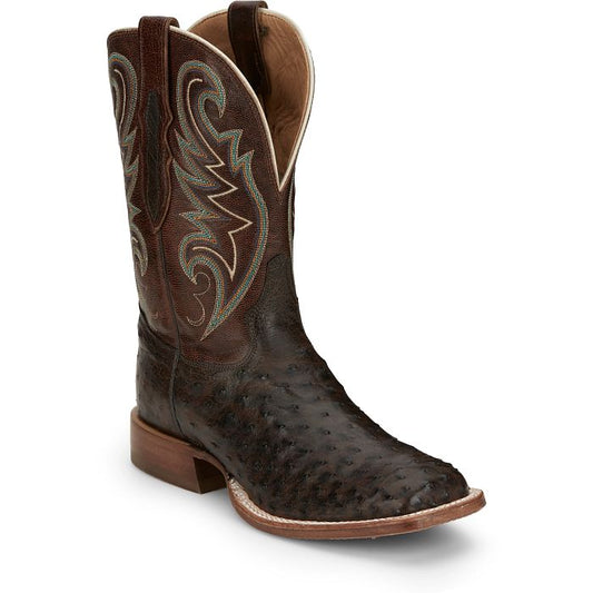 Tony Lama Men's Foster 11 Inch Full Quill Ostrich Western Boot