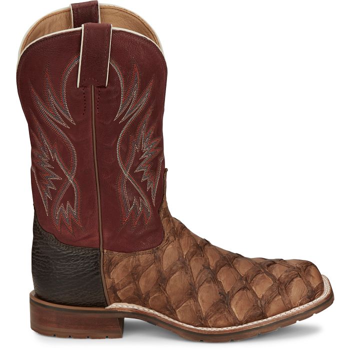 Tony Lama Men's Prescott Exotic Pirarucu