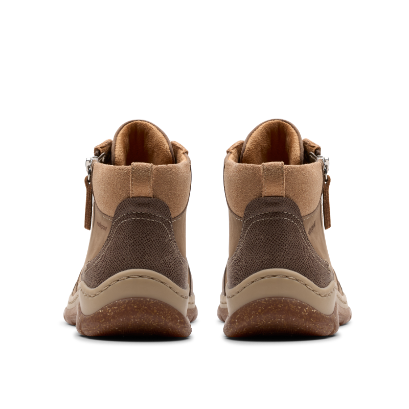 Clarks Women's Orlene Top Waterproof Boot - Dark Sand Nubuck (26182993) - view 5