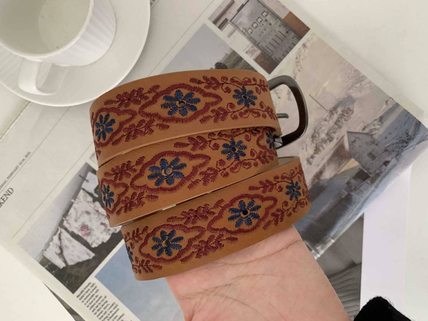 Vintage Distressed Belt