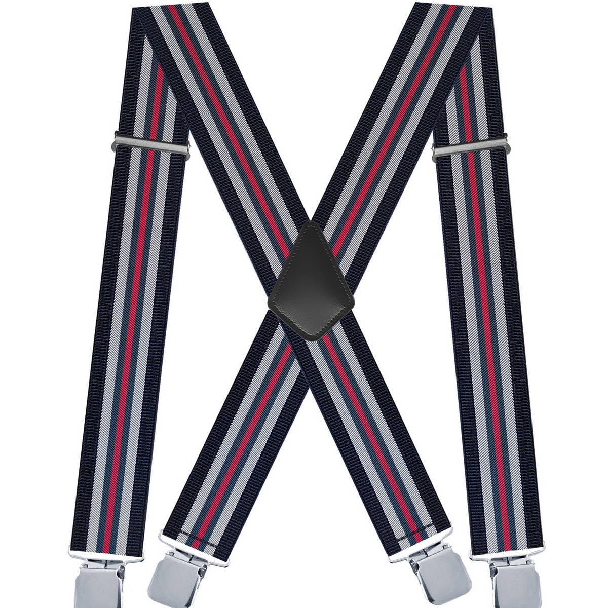 ACCITY Adjustable 5cm Elastic X-Shaped Suspender Clip_cwmm1109