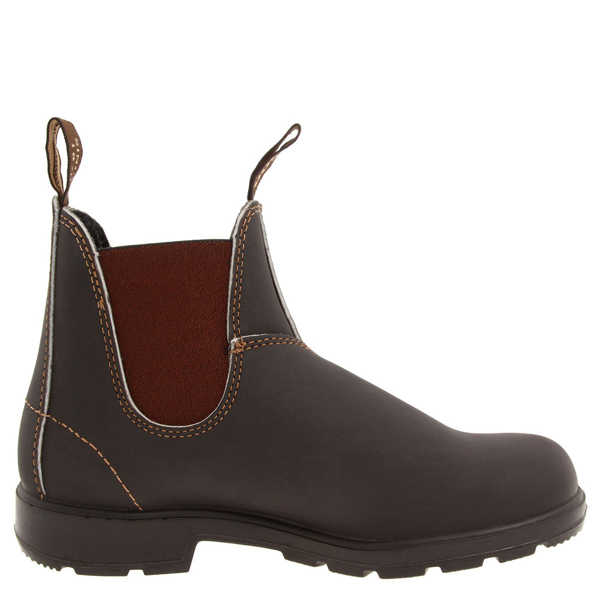 nan Blundstone Men's Original Pull On Chelsea Boot Stout Brown, nan: 6, nan: M, nan: nan