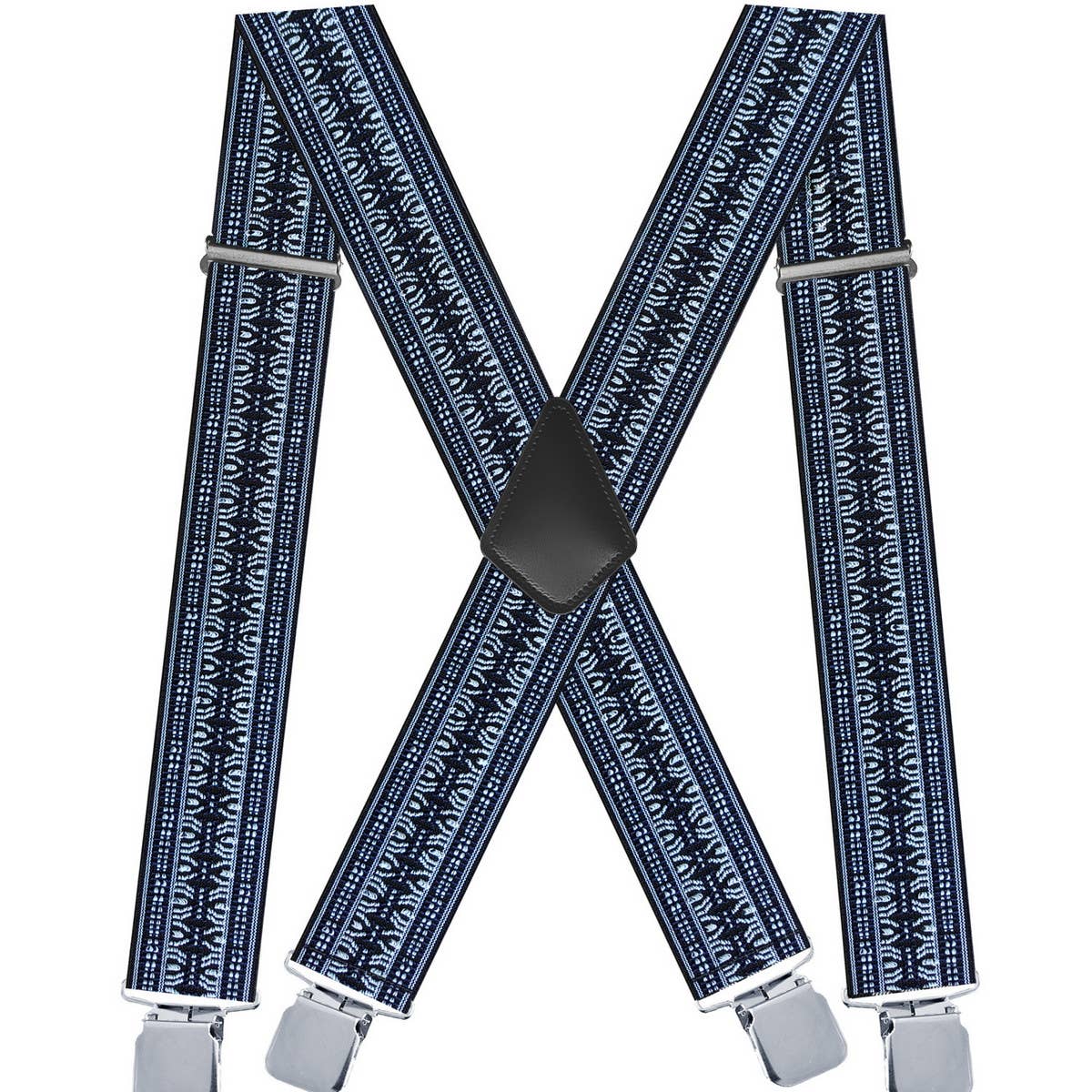 ACCITY Adjustable 5cm Elastic X-Shaped Suspender Clip_cwmm1109