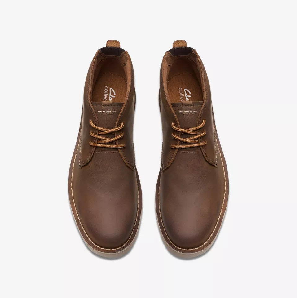 Clarks Men's Eastridge Mid Lace-Up Boot - Beeswax Leather (26179422) - view 3