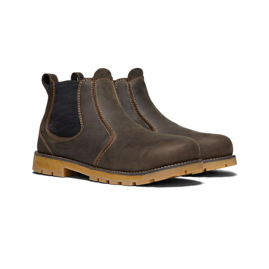Keen Keen Utility Men's Seattle Romeo Aluminum Safety Toe Pull On Work Boot, Size: 7, Width: D, nan: nan