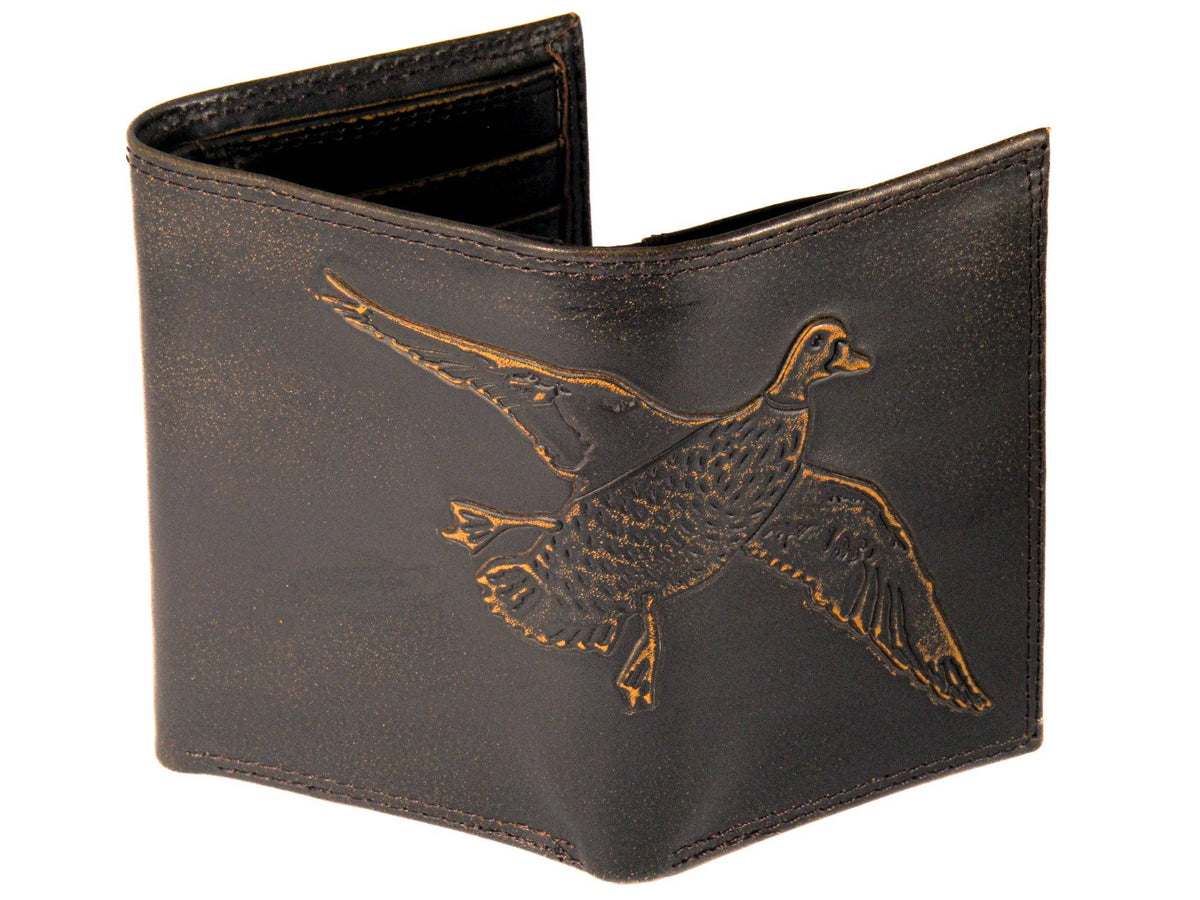 Zep-Pro Mallard Burnished Leather Trifold Wallet
