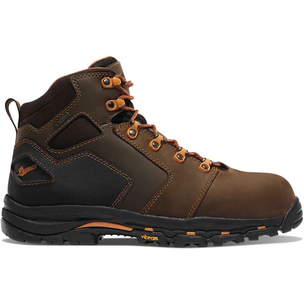 nan Danner Men's Vicious 4.5 Inch Safety Toe Work And Outdoor Boot, nan: 7.5, nan: D, nan: nan