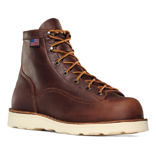 Danner Danner Men's Bull Run 6 Inch Soft Toe Work Boot, Size: 7, Width: D, nan: nan