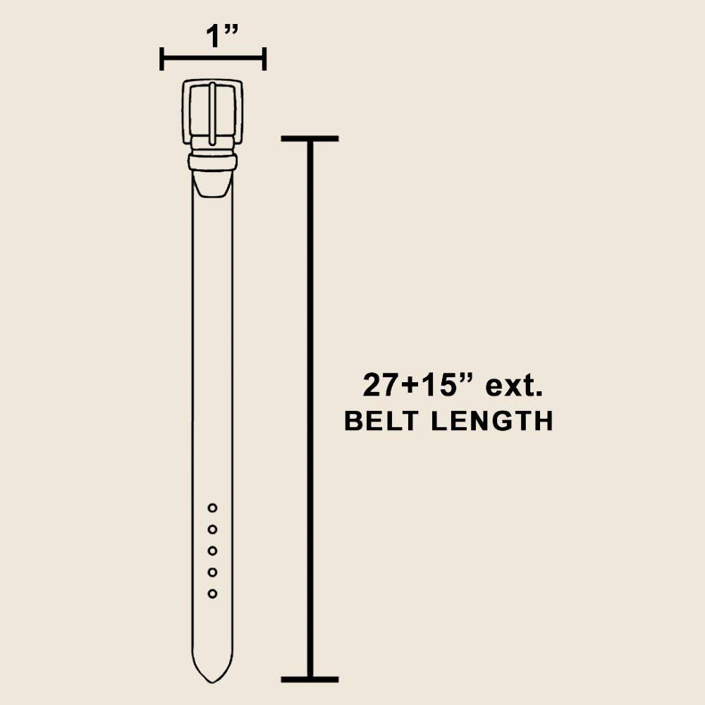 Oval Amber Stud Concho Western Chain Belt: GBR