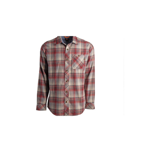 Timberland Pro Timberland  Men's Woodfort Flannel Maroon, Size: XXL, nan: nan, nan: nan