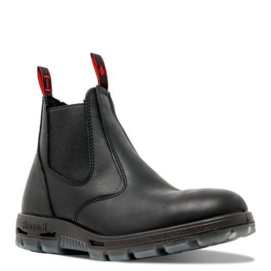 Redback Redback Men's Easy Escape Inch Soft Toe Work Boot Black, SIZE: 4, Width: M, nan: nan