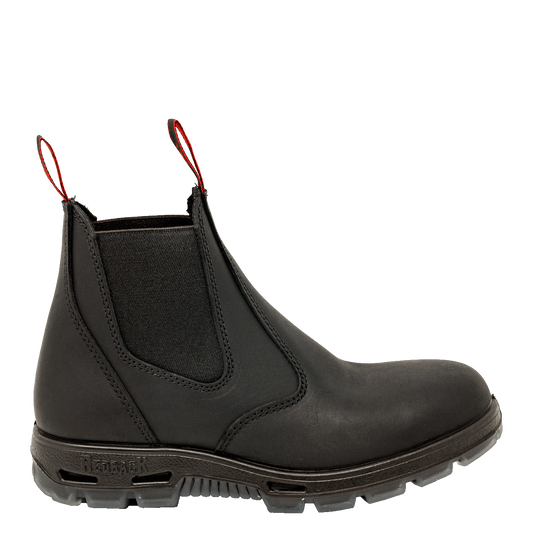 nan Redback Men's Easy Escape Inch Soft Toe Work Boot Black, nan: 4.5, nan: M, nan: nan