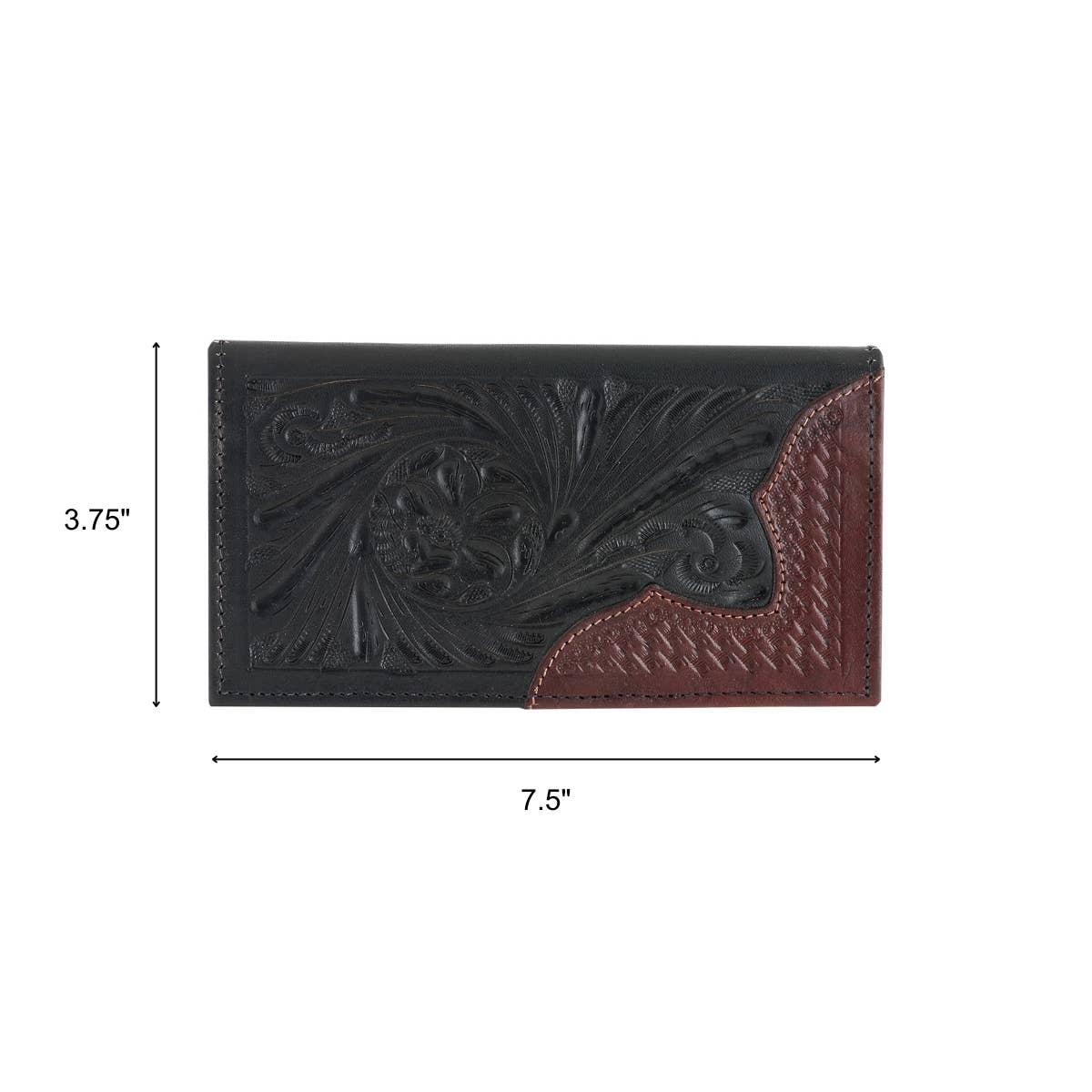 Men's Rodeo Wallet: Pony Hair-On / 100% Genuine Full Grain Leather
