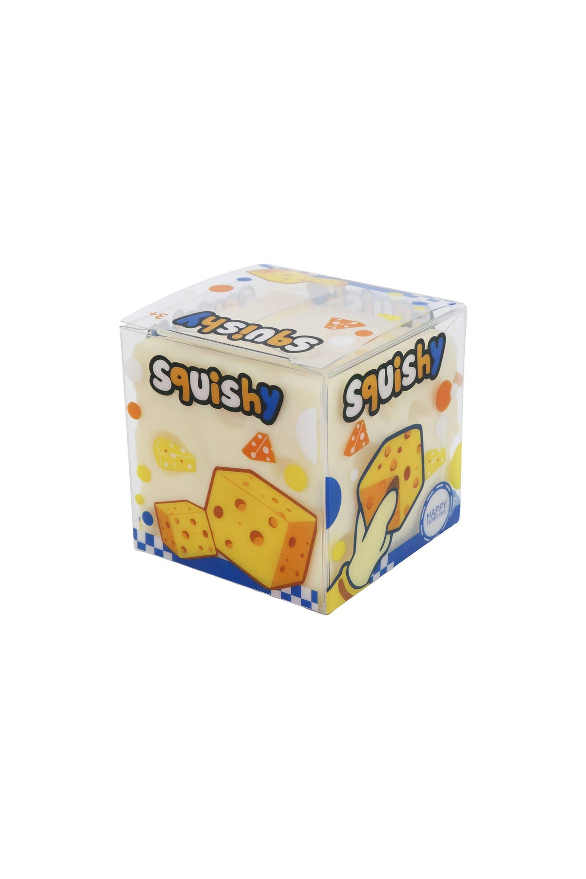 Cap Zone Mini Cheese Zero Rebound Crunchy Bead Slime Filled Squishy – Assorted