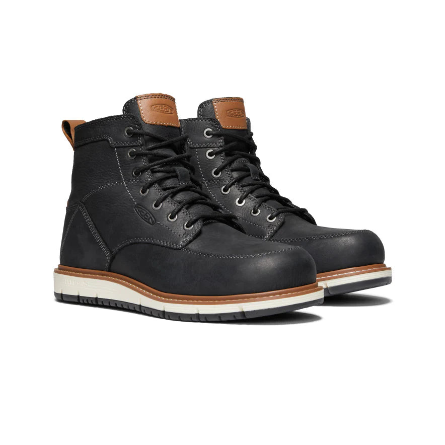 Keen Keen Men's San Jose 6 Inch Aluminum Safety Toe Work Boot, Size: 8, Width: D, nan: nan