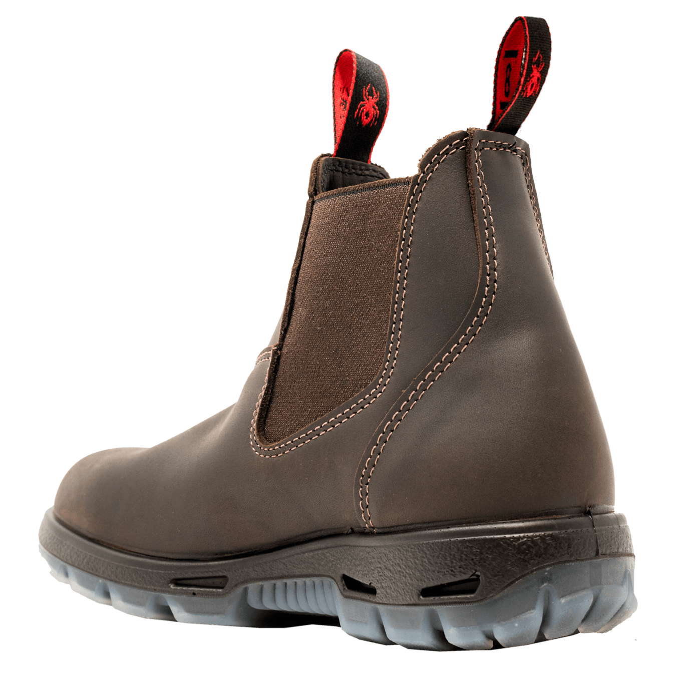 nan Redback Men's Great Barrier Reef 6 Inch Soft Toe Work Boot Puma Brown, nan: 5, nan: M, nan: nan