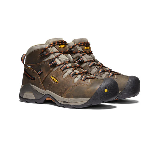 Keen Keen Utility Mns Detroit Xt Soft Toe Wp Work Boot, Size: 7, Width: D, nan: nan