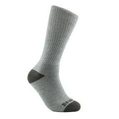 nan Redback Men's Everyday Bamboo Crew Sock, nan: Heather Grey, nan: nan, nan: nan