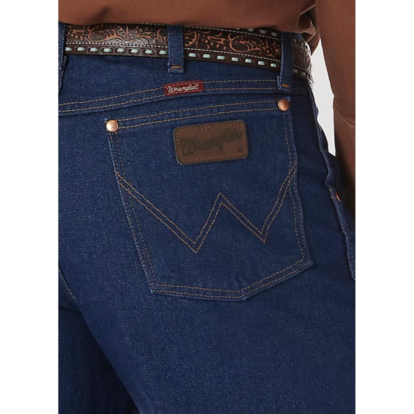 nan Wrangler Mens Cowboy Cut Relaxed Fit Prewashed Jeans Indigo, nan: 30, nan: 36, nan: nan