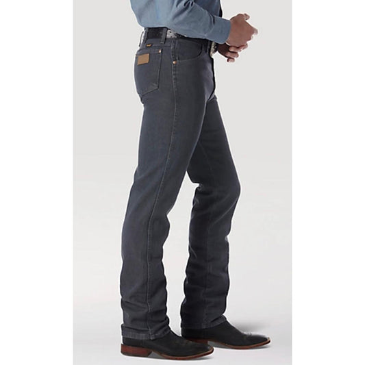 nan Wrangler Cowboy Cut Slim Fit Prewashed Jean - Shadow Black, nan: 30, nan: 32, nan: nan