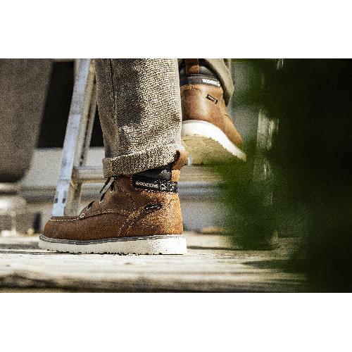 nan Wolverine Men's Trade Wedge Steel Toe Waterproof Lace up Work Boot, nan: 8.5, nan: W, nan: nan