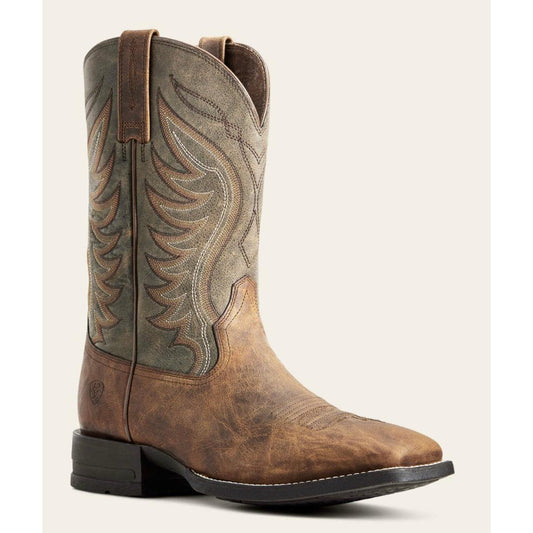 Ariat Ariat Men's Amos Western Boot Sorrel Crunch, SIZE: 7, Width: D, nan: nan