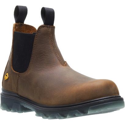 nan Wolverine Men's I-90 Romeo Men's Pull On Safety Toe Work Boot, nan: 8.5, nan: XW, nan: nan