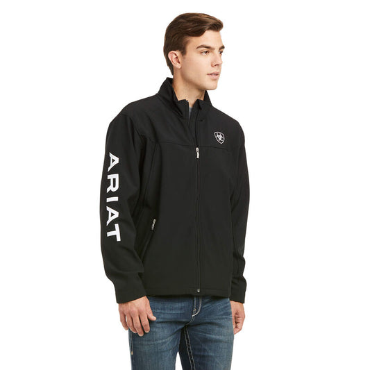 Ariat Ariat Men's Team  Softshell Jacket Black, Size: SMALL, nan: nan, nan: nan