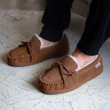 nan Bearpaw Men's Moc II Suede Moccasin Slipper Hickory, nan: 12, nan: nan, nan: nan