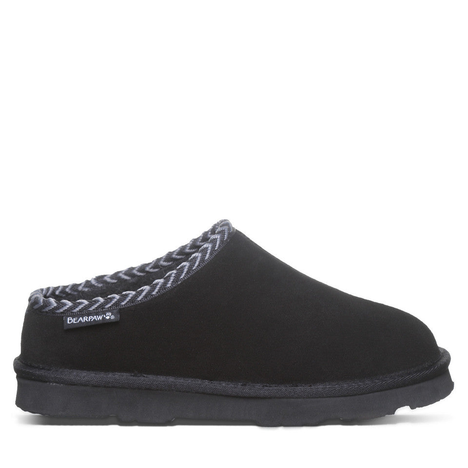 nan Bearpaw Women's Tabitha Slipper Black, nan: 8, nan: M, nan: nan