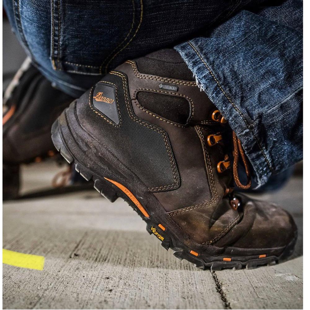nan Danner Men's Vicious 4.5 Inch Soft Toe Work Boot, nan: 7.5, nan: EE, nan: nan