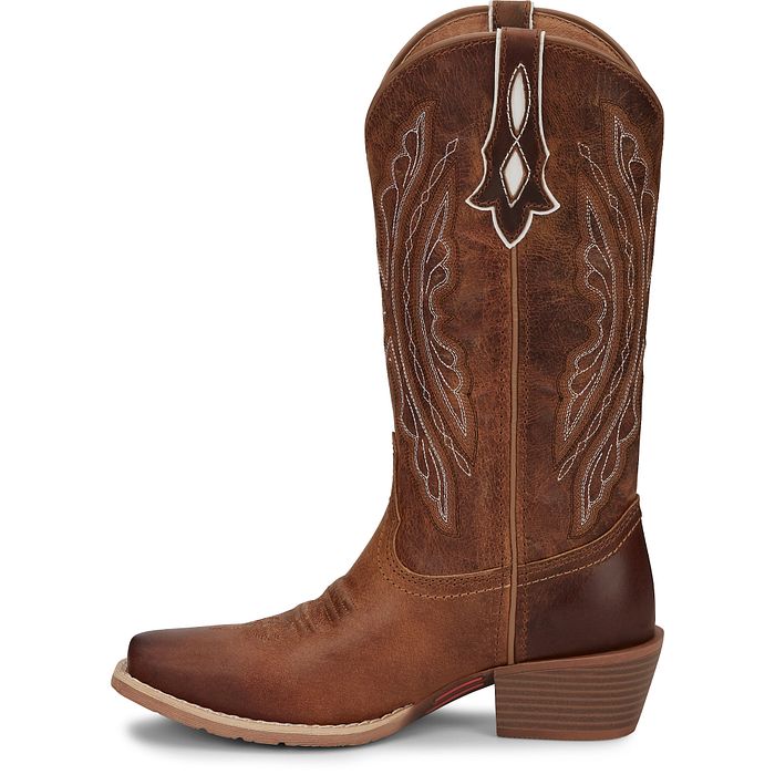 nan Justin Women's Rein 12 Inch Western Boot, nan: 9, nan: B, nan: nan