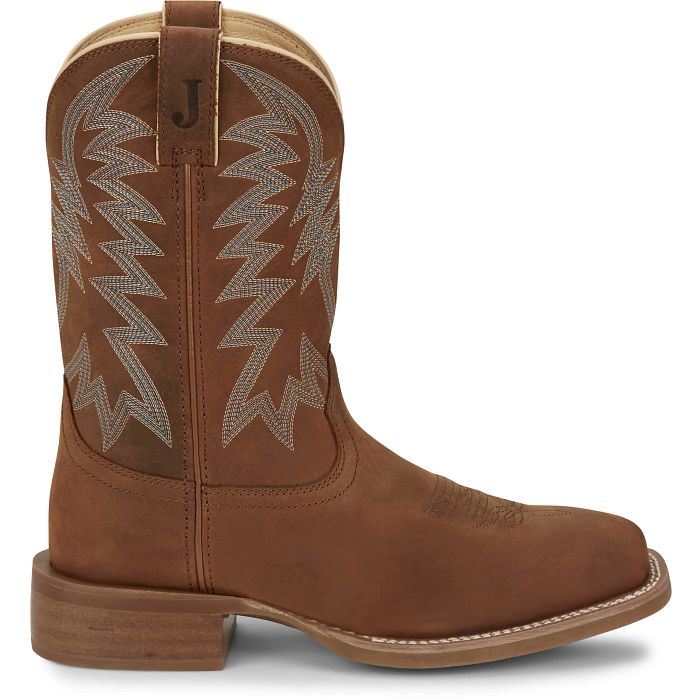 nan Justin Men's Big Bucks 11 Inch Western Boot, nan: 8.5, nan: D, nan: nan