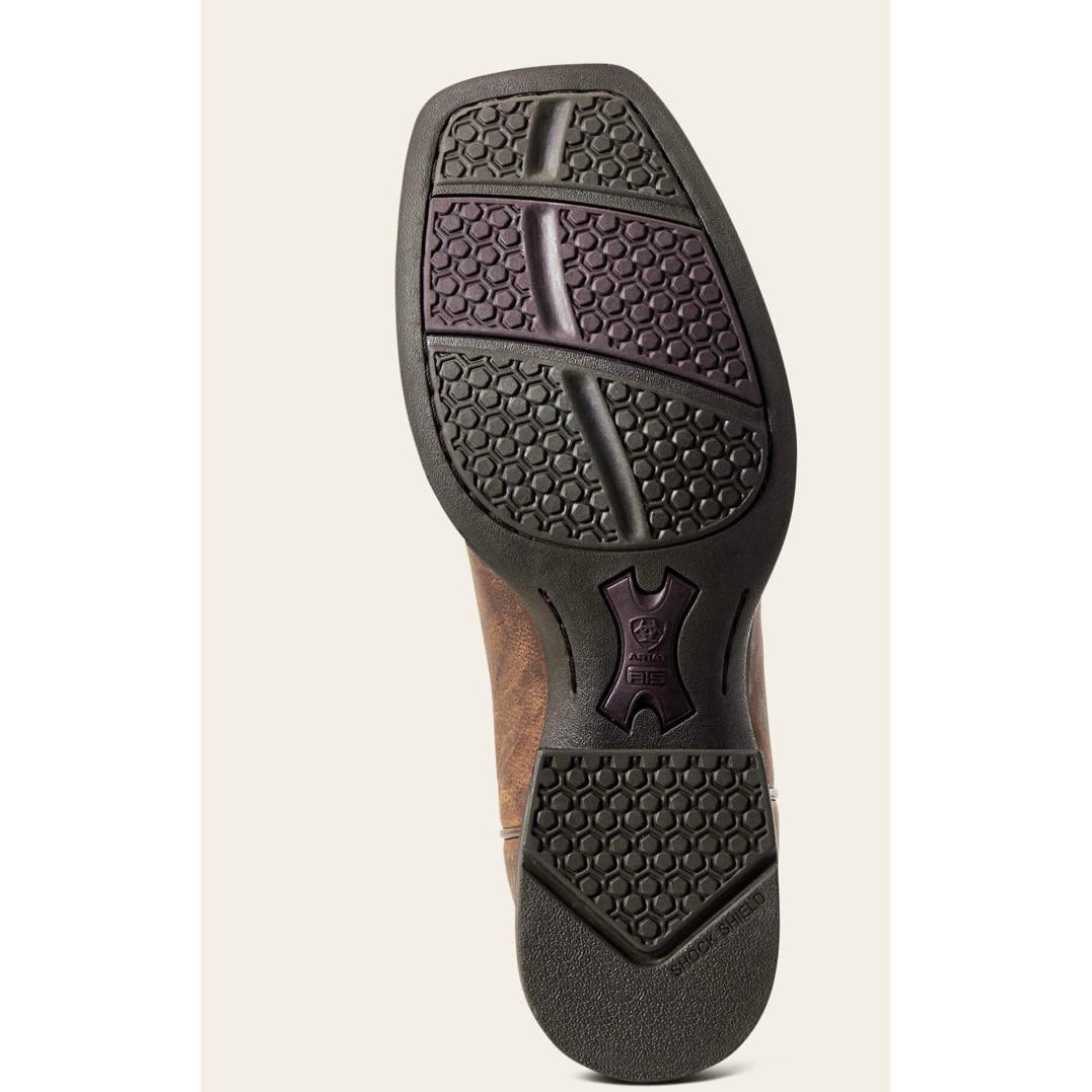 nan Ariat Men's Amos Western Boot Sorrel Crunch, nan: 7.5, nan: D, nan: nan