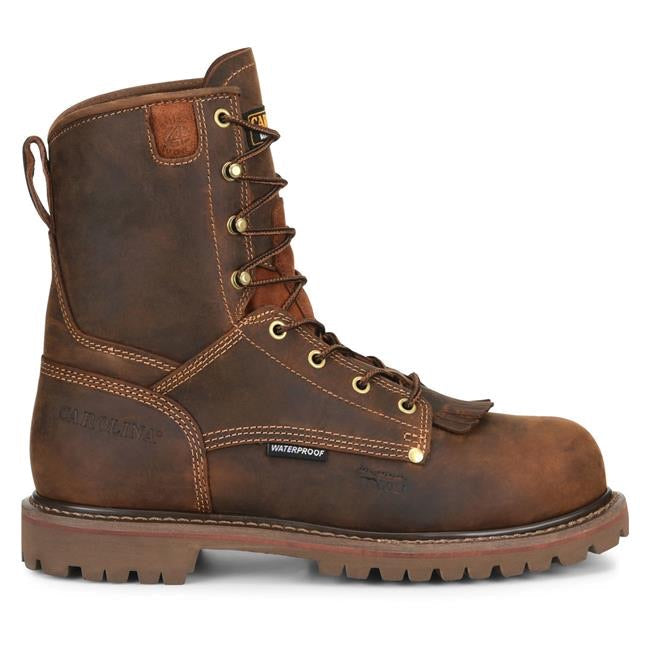 nan Carolina Men's 8 Inch Composite Toe Work Boot, nan: 7, nan: EE, nan: nan