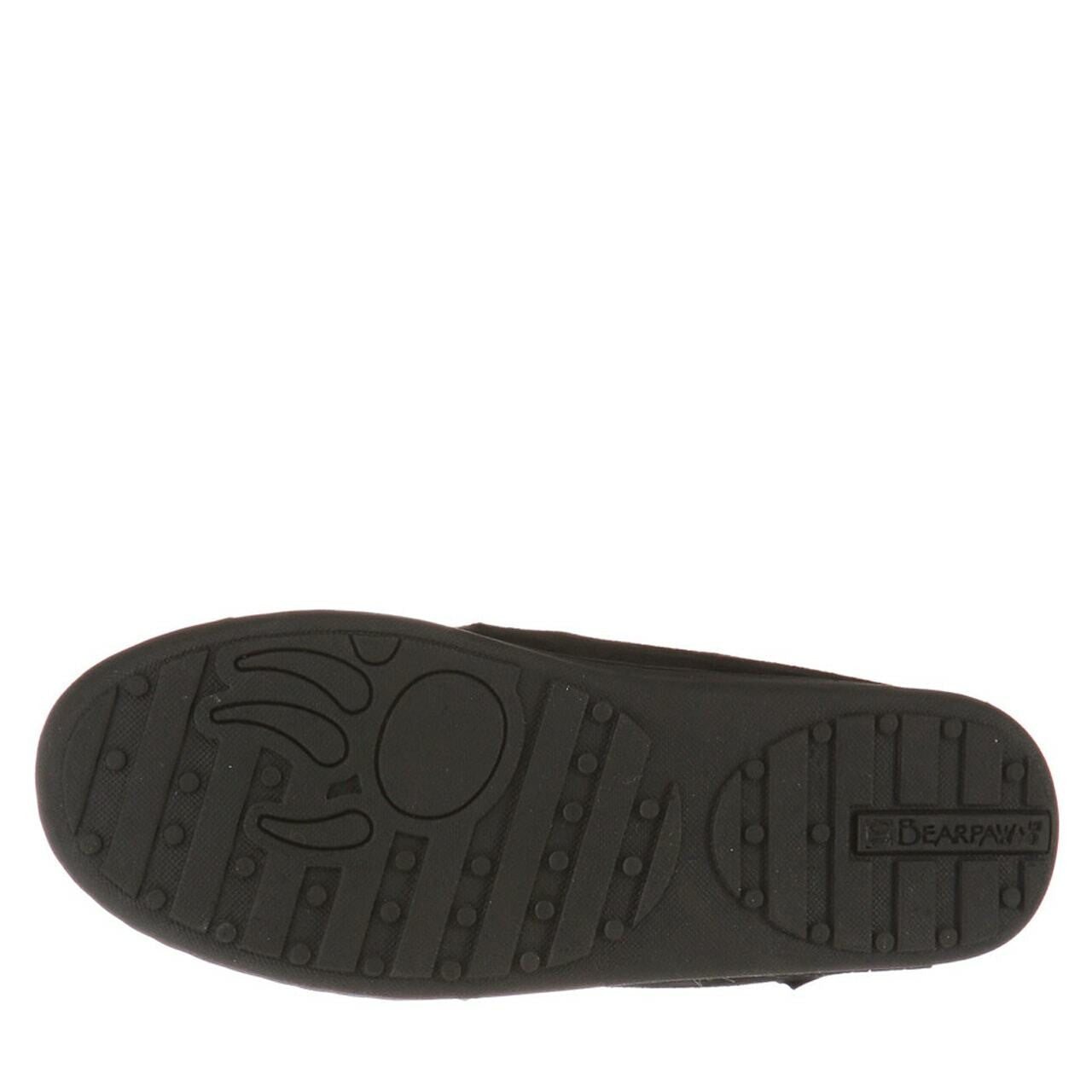 nan Bearpaw Men's Moc Ii Suede Slipper Black, nan: 11, nan: nan, nan: nan