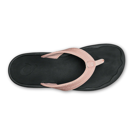 nan Olukai Women's Ohana Waterproof Sandal Petal Pink/Black, nan: 7, nan: M, nan: nan