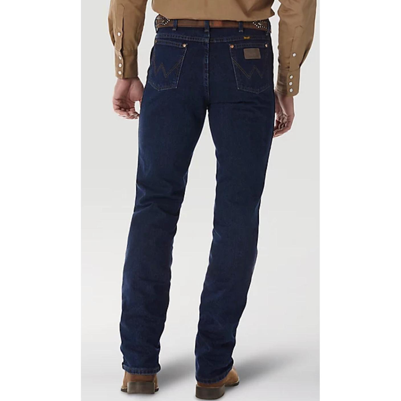 nan Wrangler Mens Cowboy Cut Slim Fit Jeans Dark Stone, nan: 30, nan: 34, nan: nan