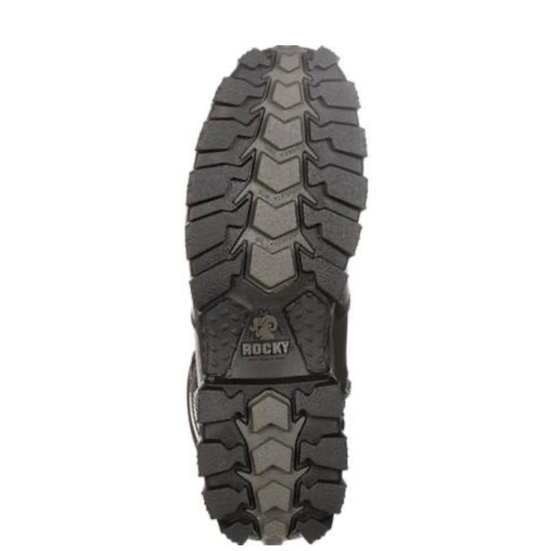 nan Rocky Men's Alpha Force Zipper Composite Toe Public Service Boot, nan: 7.5, nan: W, nan: nan