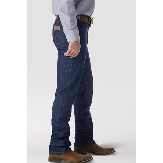nan Wrangler Men's Cowboy Cut Rigid Slim Fit Jean Prewashed Indigo, nan: 30, nan: 32, nan: nan