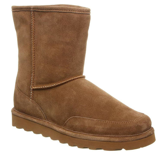 Bearpaw Bearpaw Men's Brady Short Sheepskin Boot Hickory, Size: 7, Width: M, nan: nan