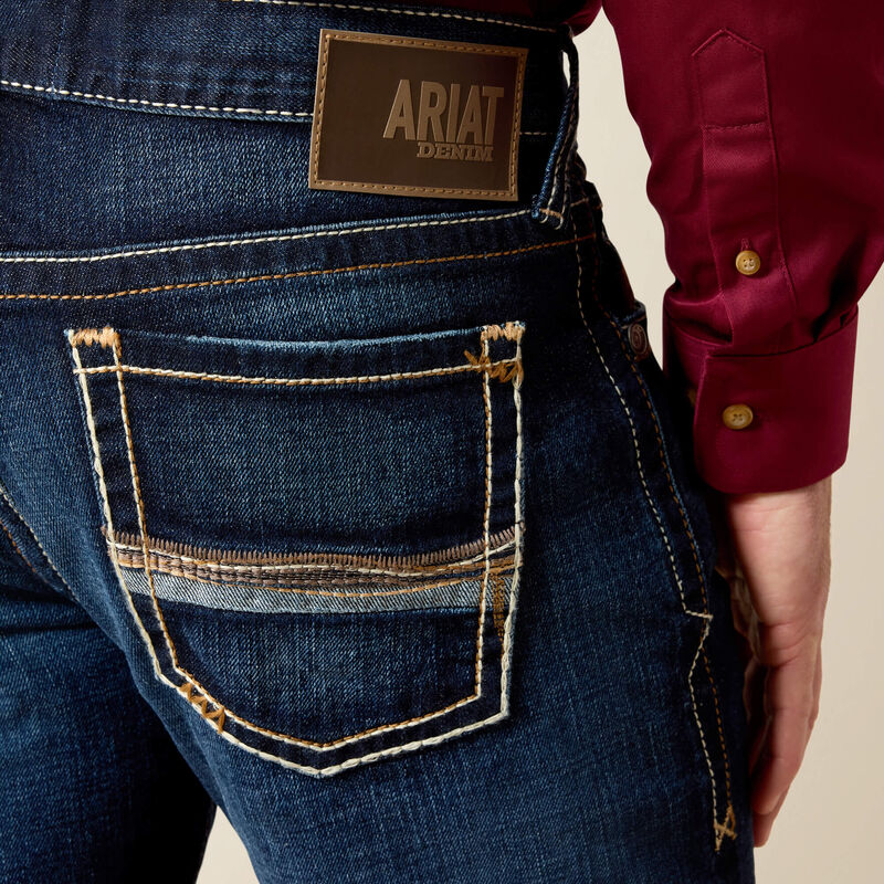 nan Ariat Men's M7 Rocker Concord Stretch Stackable Straight Leg Jean, nan: 30", nan: 32", nan: nan