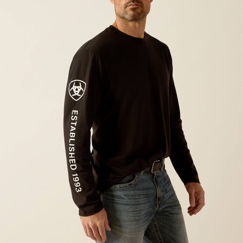nan Ariat Men's Elevated V2 Long Sleeve T-Shirt, nan: L, nan: nan, nan: nan
