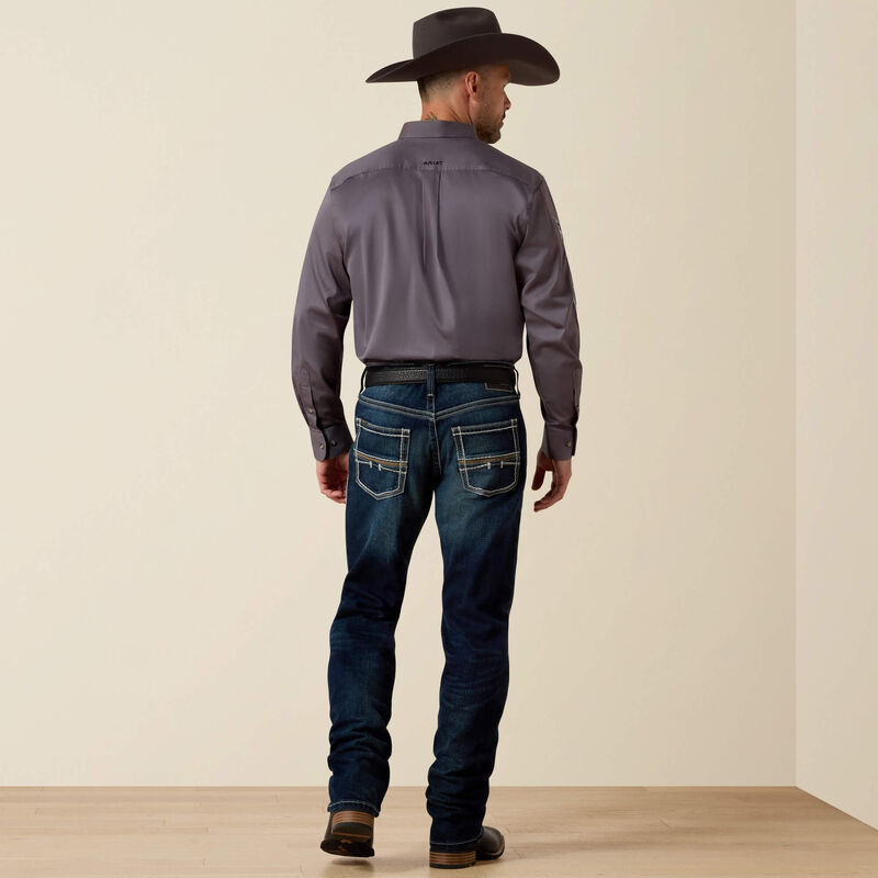 nan Ariat Men's M5 Slim Stretch Coltrane Stackable Straight Leg Jean, nan: 28", nan: 34", nan: nan