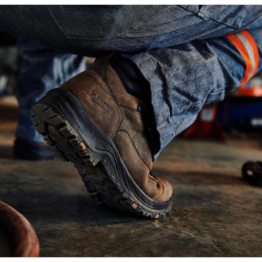 nan Danner Men's Caliper 6 Inch Aluminum Toe  Work Boot, nan: 8.5, nan: D, nan: nan