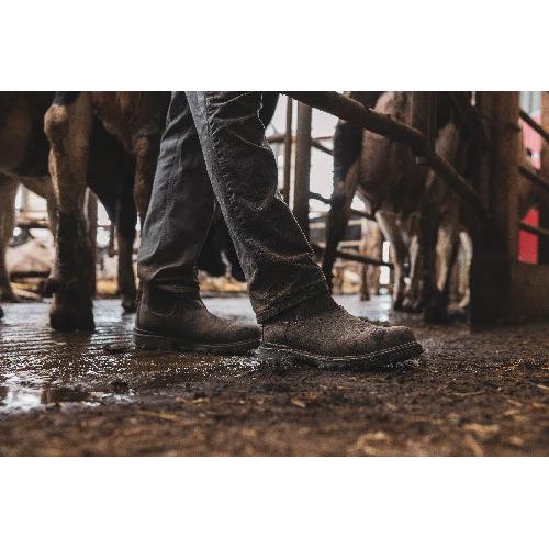 nan Wolverine Men's I-90 Romeo Men's Pull On Safety Toe Work Boot, nan: 9.5, nan: XW, nan: nan