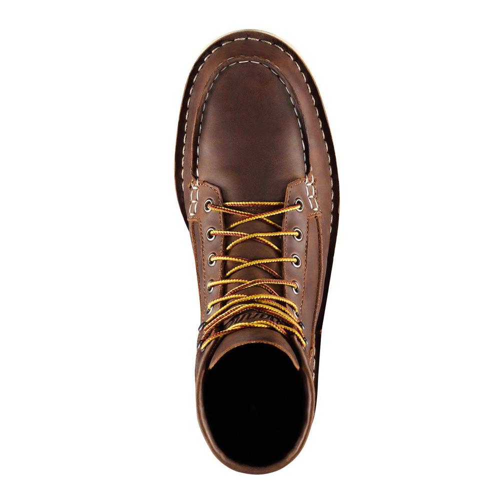 nan Danner Bull Run Men's  6 Inch Steel Toe Work Boot, nan: 7.5, nan: D, nan: nan